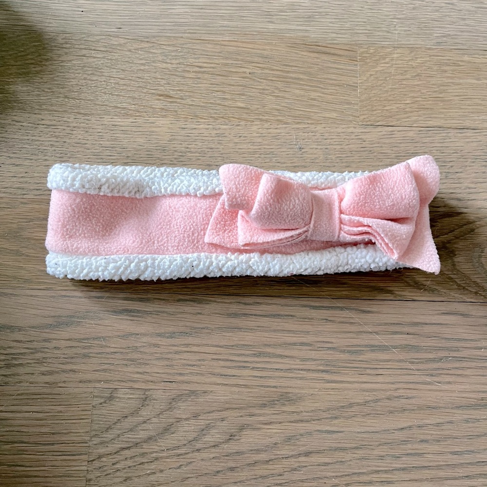 Baby Gap Bow Ear Warmer Headband. size: XS/S